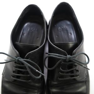 BOSS Hugo Boss Dress Shoes Men's 7 Black Leather